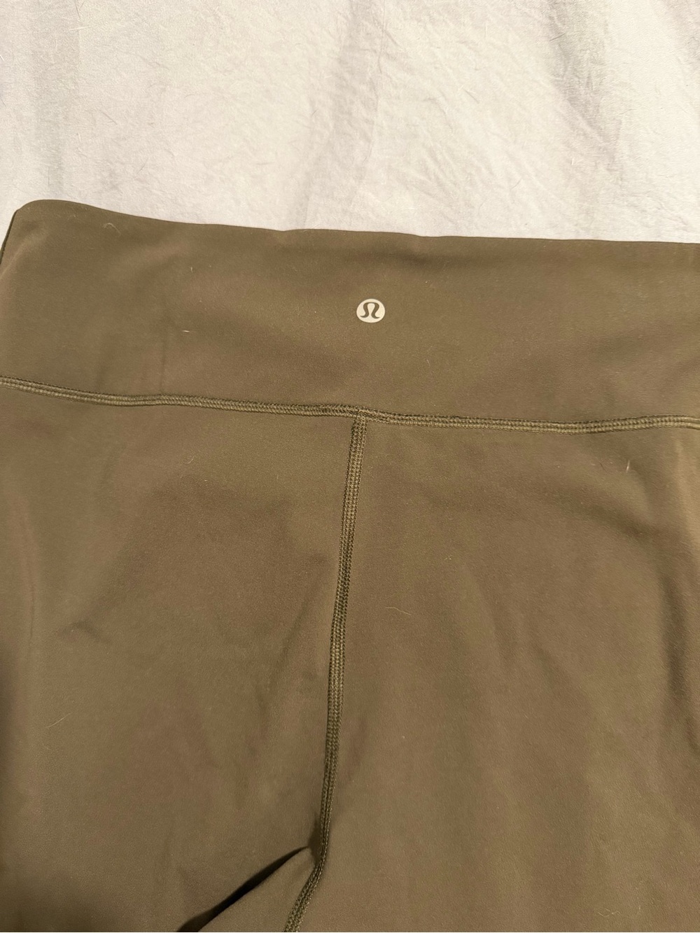 Lululemon Women's Olive Green cropped tights
